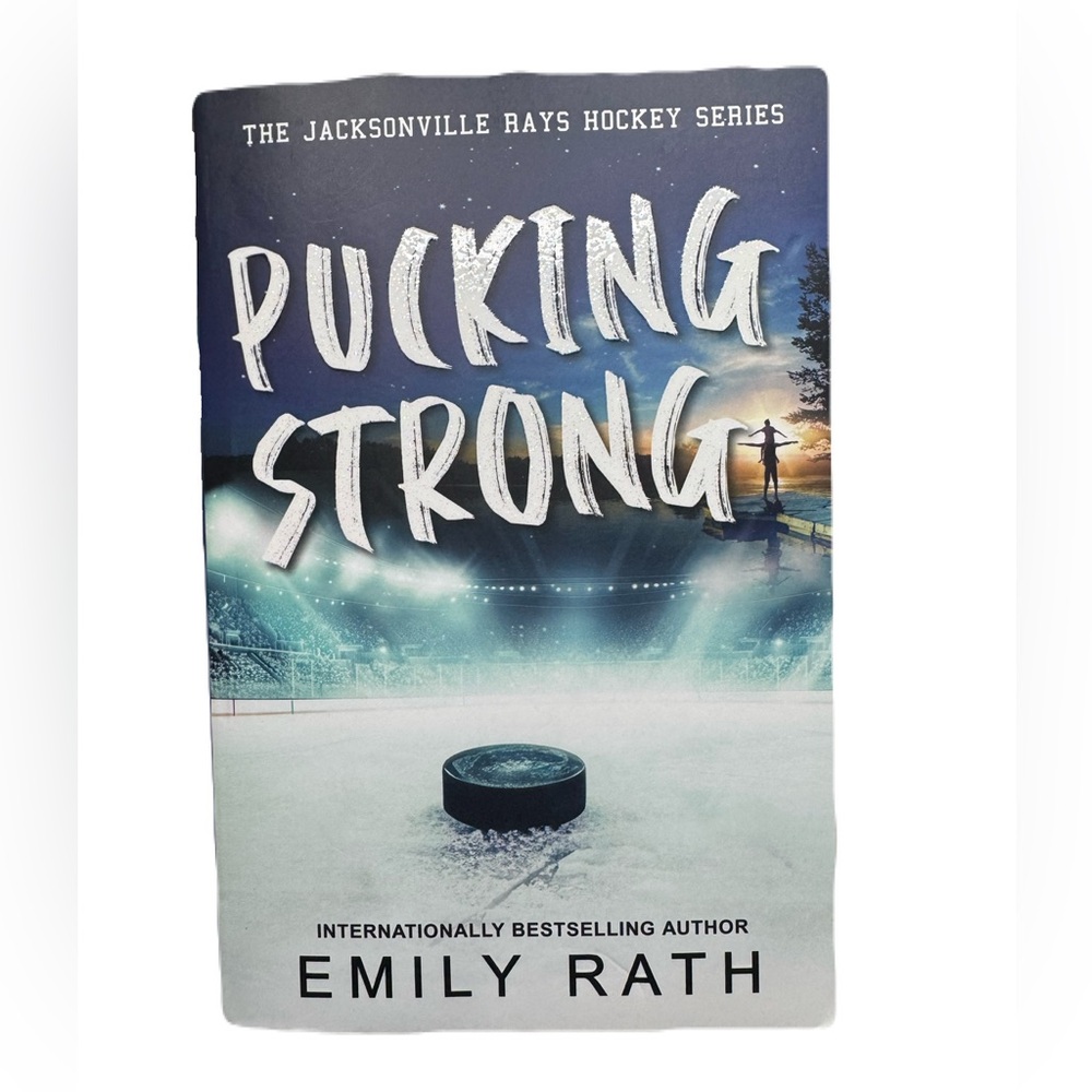 Pucking Strong Book by Emily Rath With Autographed Sticker